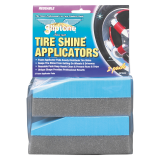 TIRE SHINE APLICATORS 2PK esponjas aplicadoras